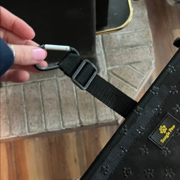 Collapsible Pet Stairs 4 Step Dog Ramp Portable Lightweight Black - Snaggle Paw - Picture 9 of 9